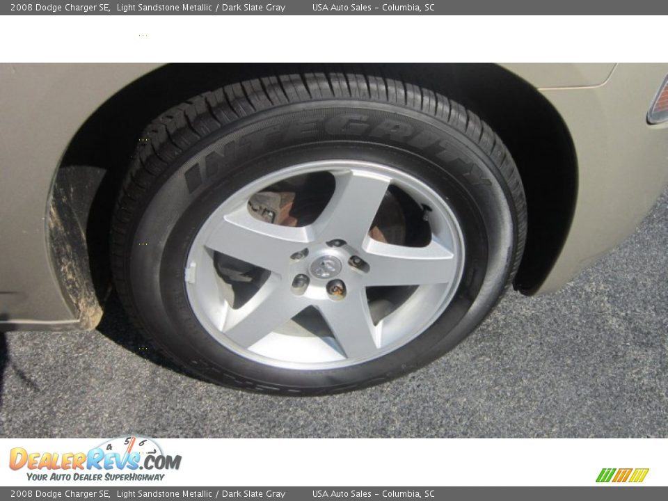 2008 Dodge Charger SE Light Sandstone Metallic / Dark Slate Gray Photo #9