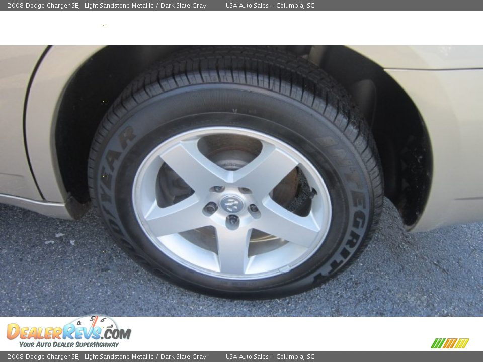 2008 Dodge Charger SE Light Sandstone Metallic / Dark Slate Gray Photo #11