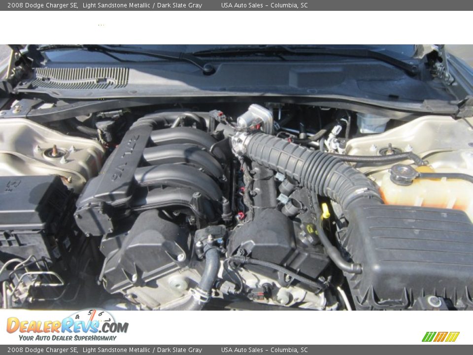 2008 Dodge Charger SE Light Sandstone Metallic / Dark Slate Gray Photo #17