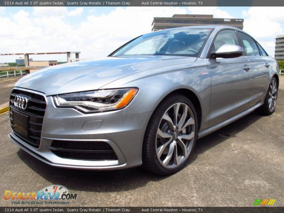 Front 3/4 View of 2014 Audi A6 3.0T quattro Sedan Photo #5