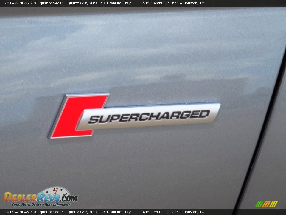 2014 Audi A6 3.0T quattro Sedan Quartz Gray Metallic / Titanium Gray Photo #8