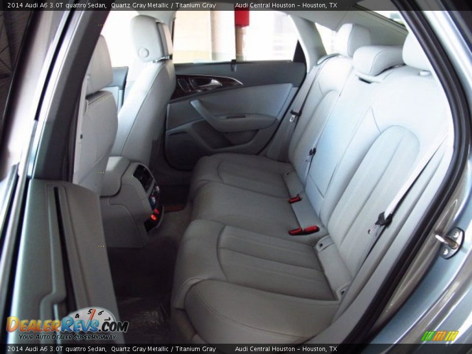 2014 Audi A6 3.0T quattro Sedan Quartz Gray Metallic / Titanium Gray Photo #13