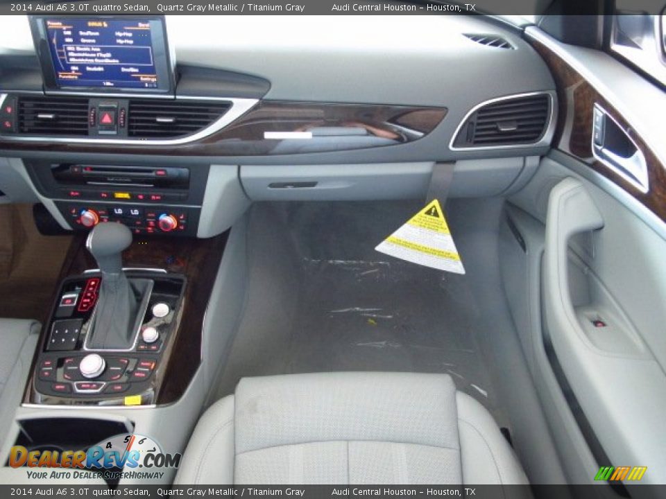2014 Audi A6 3.0T quattro Sedan Quartz Gray Metallic / Titanium Gray Photo #15