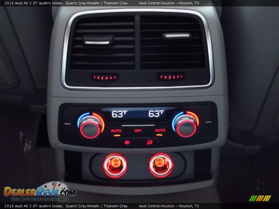 2014 Audi A6 3.0T quattro Sedan Quartz Gray Metallic / Titanium Gray Photo #17