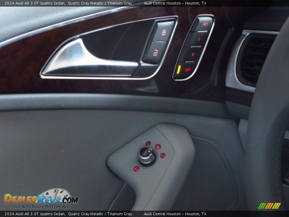 2014 Audi A6 3.0T quattro Sedan Quartz Gray Metallic / Titanium Gray Photo #18