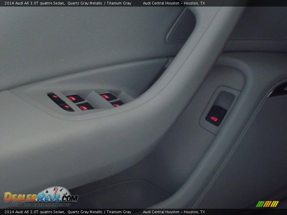 2014 Audi A6 3.0T quattro Sedan Quartz Gray Metallic / Titanium Gray Photo #19