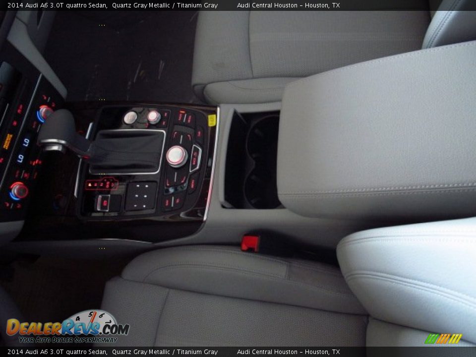 2014 Audi A6 3.0T quattro Sedan Quartz Gray Metallic / Titanium Gray Photo #21