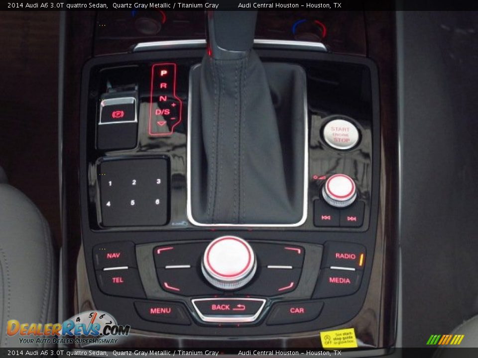 2014 Audi A6 3.0T quattro Sedan Quartz Gray Metallic / Titanium Gray Photo #22