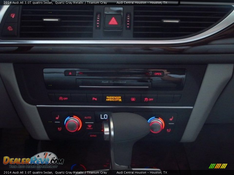 2014 Audi A6 3.0T quattro Sedan Quartz Gray Metallic / Titanium Gray Photo #24