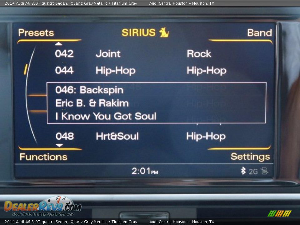 2014 Audi A6 3.0T quattro Sedan Quartz Gray Metallic / Titanium Gray Photo #25