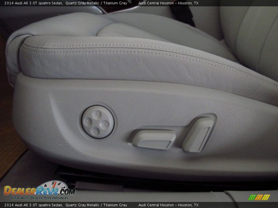 2014 Audi A6 3.0T quattro Sedan Quartz Gray Metallic / Titanium Gray Photo #29
