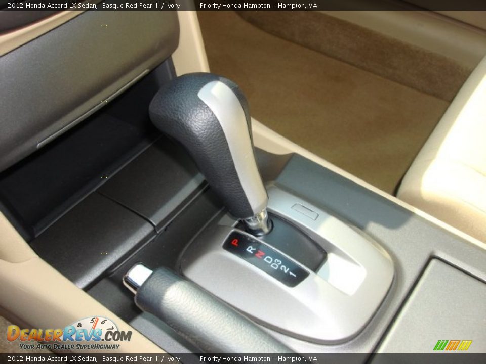 2012 Honda Accord LX Sedan Basque Red Pearl II / Ivory Photo #17