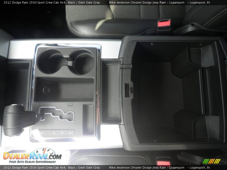 2012 Dodge Ram 1500 Sport Crew Cab 4x4 Black / Dark Slate Gray Photo #8