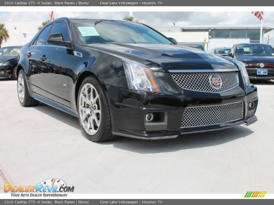 Front 3/4 View of 2010 Cadillac CTS -V Sedan Photo #1