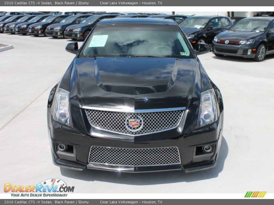 2010 Cadillac CTS -V Sedan Black Raven / Ebony Photo #2