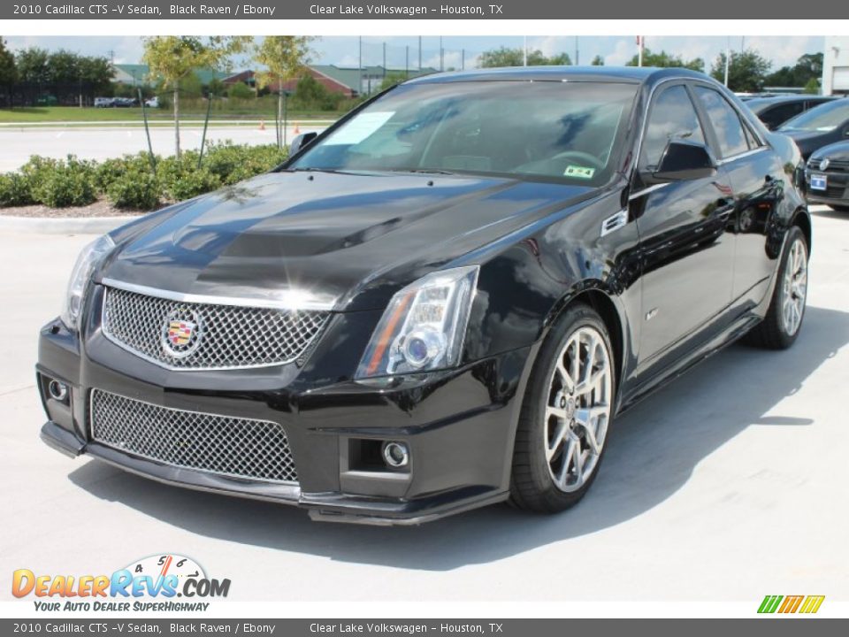 Front 3/4 View of 2010 Cadillac CTS -V Sedan Photo #3