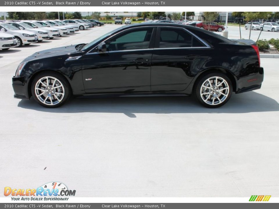 2010 Cadillac CTS -V Sedan Black Raven / Ebony Photo #5