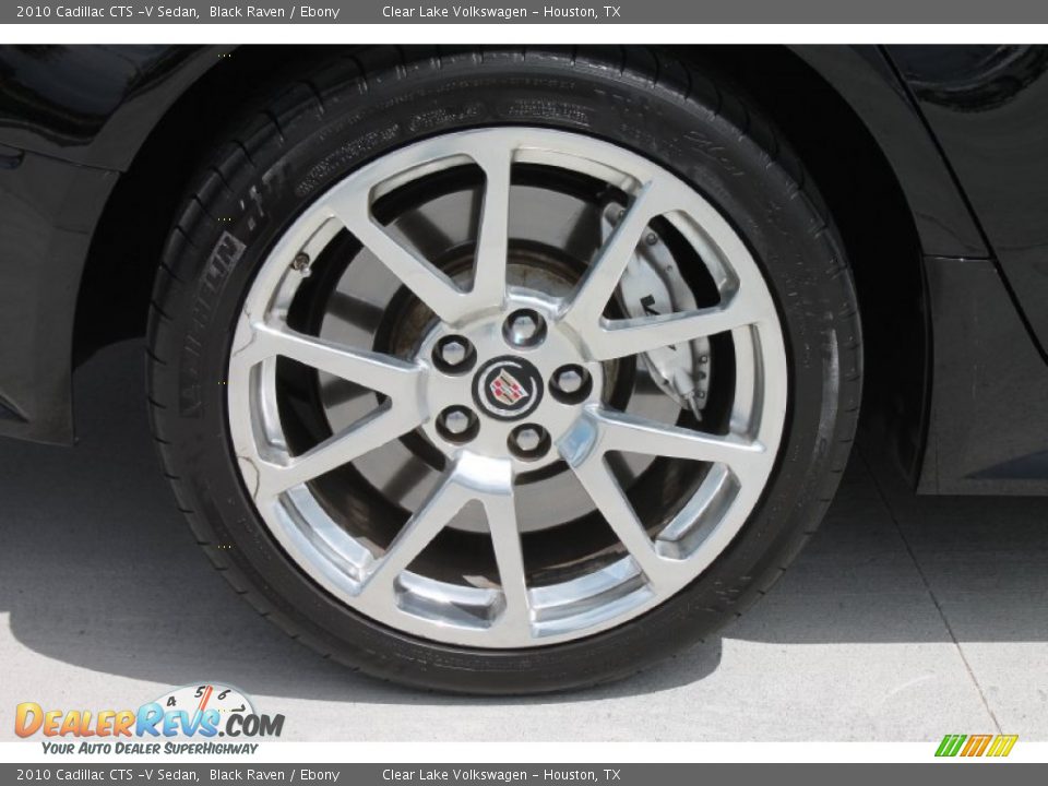2010 Cadillac CTS -V Sedan Black Raven / Ebony Photo #10