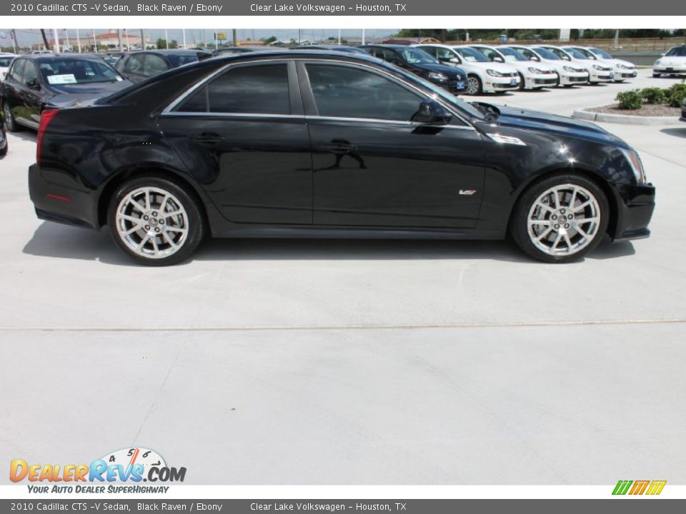 2010 Cadillac CTS -V Sedan Black Raven / Ebony Photo #11