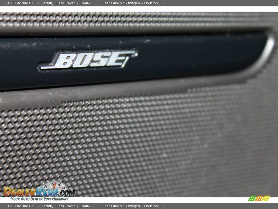 2010 Cadillac CTS -V Sedan Black Raven / Ebony Photo #14