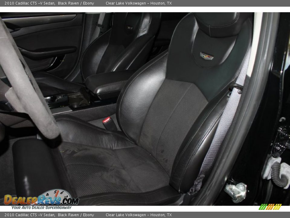 Front Seat of 2010 Cadillac CTS -V Sedan Photo #15