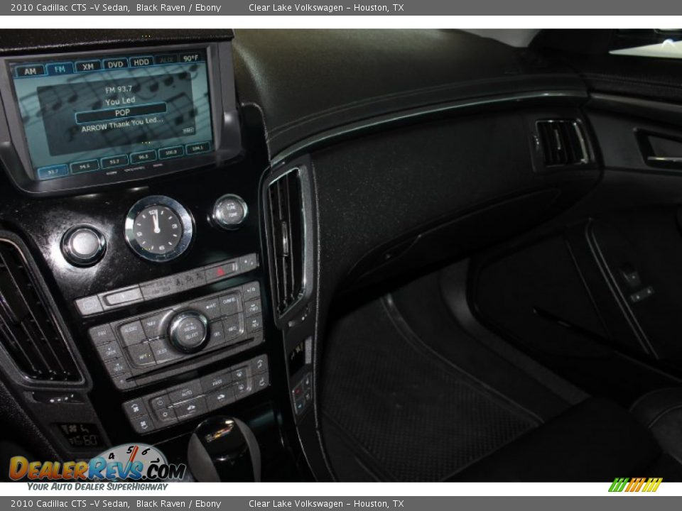 2010 Cadillac CTS -V Sedan Black Raven / Ebony Photo #18