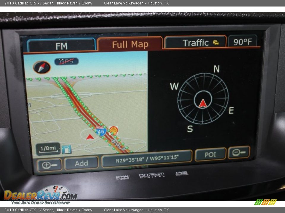 Navigation of 2010 Cadillac CTS -V Sedan Photo #24