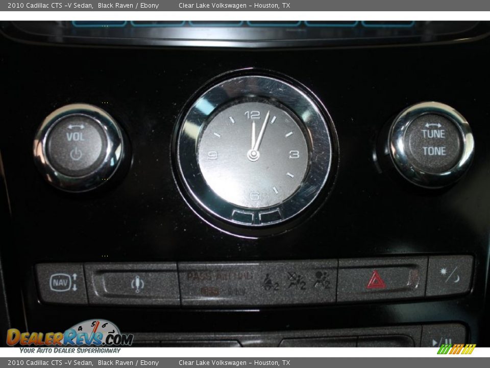 2010 Cadillac CTS -V Sedan Black Raven / Ebony Photo #27
