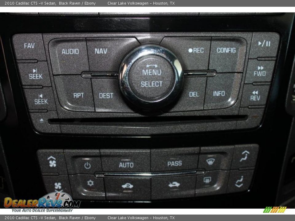 Controls of 2010 Cadillac CTS -V Sedan Photo #28