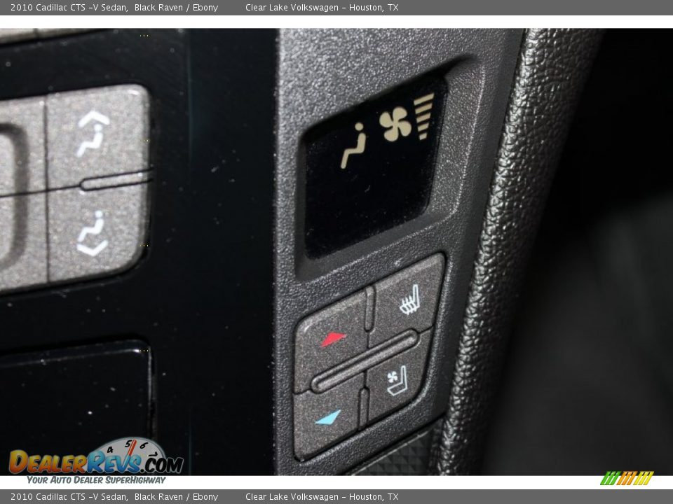 2010 Cadillac CTS -V Sedan Black Raven / Ebony Photo #30