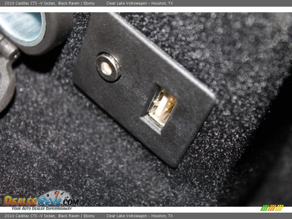 2010 Cadillac CTS -V Sedan Black Raven / Ebony Photo #31