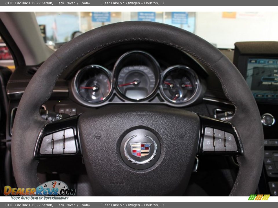 2010 Cadillac CTS -V Sedan Steering Wheel Photo #33