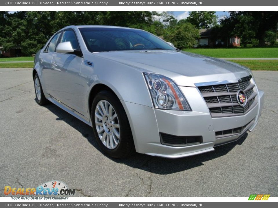 Front 3/4 View of 2010 Cadillac CTS 3.0 Sedan Photo #2