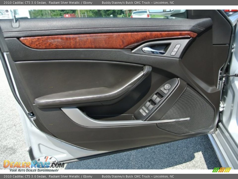 Door Panel of 2010 Cadillac CTS 3.0 Sedan Photo #7