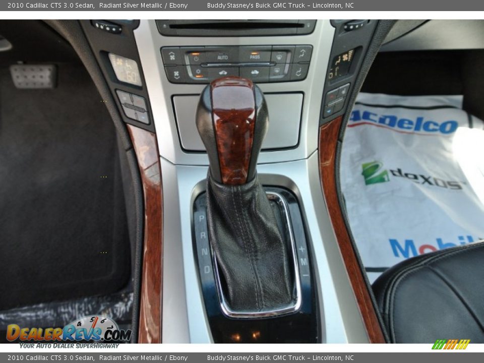 2010 Cadillac CTS 3.0 Sedan Radiant Silver Metallic / Ebony Photo #10