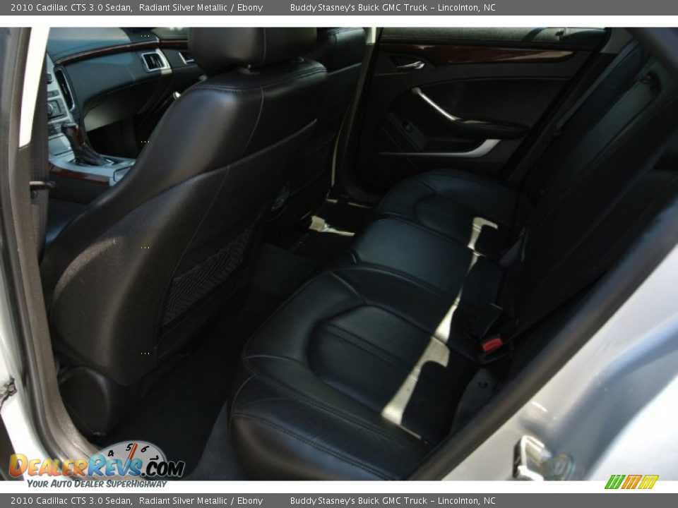 2010 Cadillac CTS 3.0 Sedan Radiant Silver Metallic / Ebony Photo #15