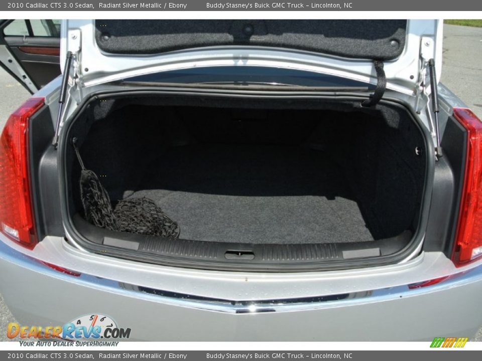 2010 Cadillac CTS 3.0 Sedan Trunk Photo #17