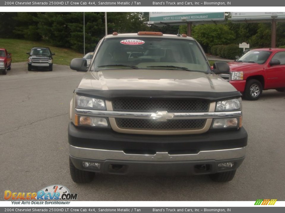 2004 Chevrolet Silverado 2500HD LT Crew Cab 4x4 Sandstone Metallic / Tan Photo #7