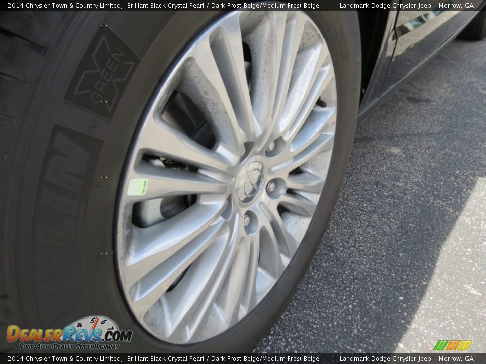 2014 Chrysler Town & Country Limited Brilliant Black Crystal Pearl / Dark Frost Beige/Medium Frost Beige Photo #5