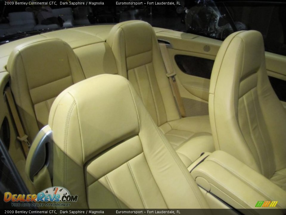 2009 Bentley Continental GTC Dark Sapphire / Magnolia Photo #5