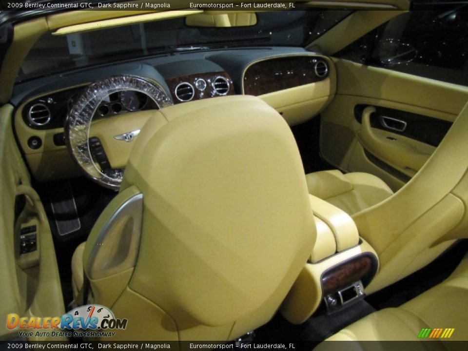 2009 Bentley Continental GTC Dark Sapphire / Magnolia Photo #7