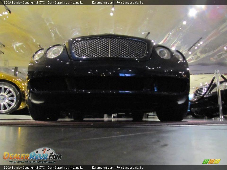 2009 Bentley Continental GTC Dark Sapphire / Magnolia Photo #8