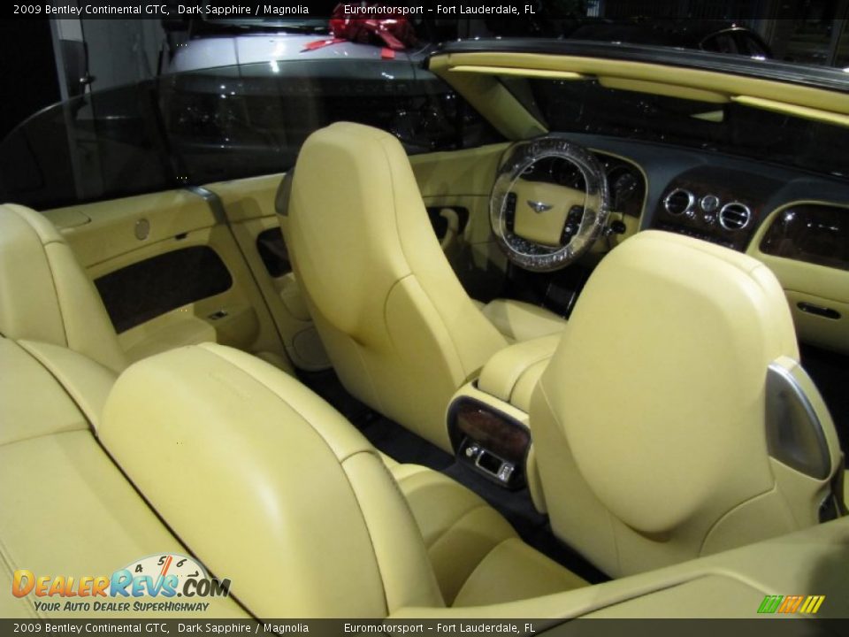 2009 Bentley Continental GTC Dark Sapphire / Magnolia Photo #11