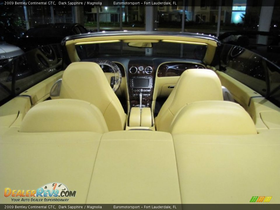2009 Bentley Continental GTC Dark Sapphire / Magnolia Photo #13