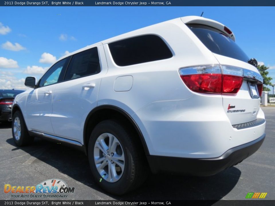 2013 Dodge Durango SXT Bright White / Black Photo #2