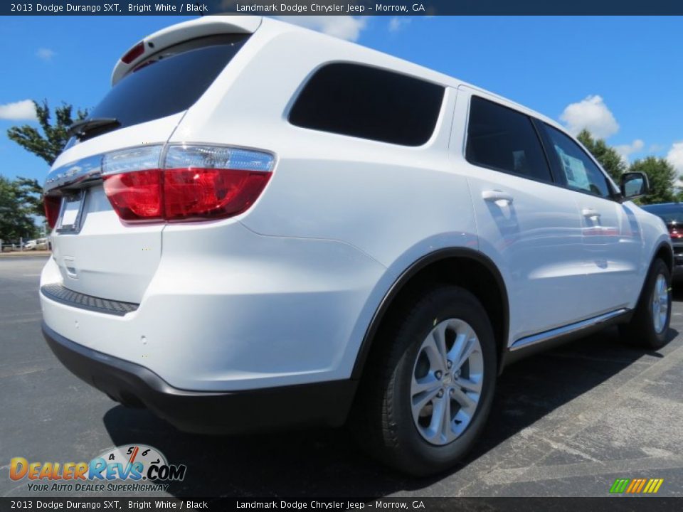 2013 Dodge Durango SXT Bright White / Black Photo #3