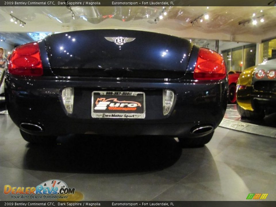 2009 Bentley Continental GTC Dark Sapphire / Magnolia Photo #19