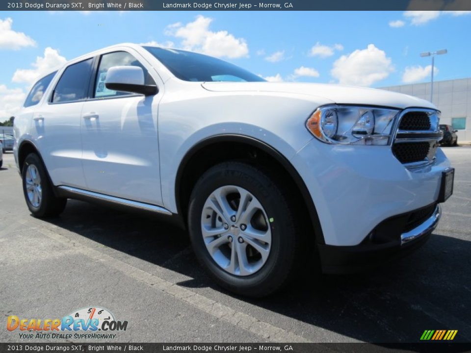2013 Dodge Durango SXT Bright White / Black Photo #4