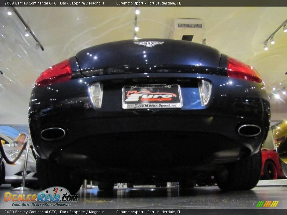 2009 Bentley Continental GTC Dark Sapphire / Magnolia Photo #20