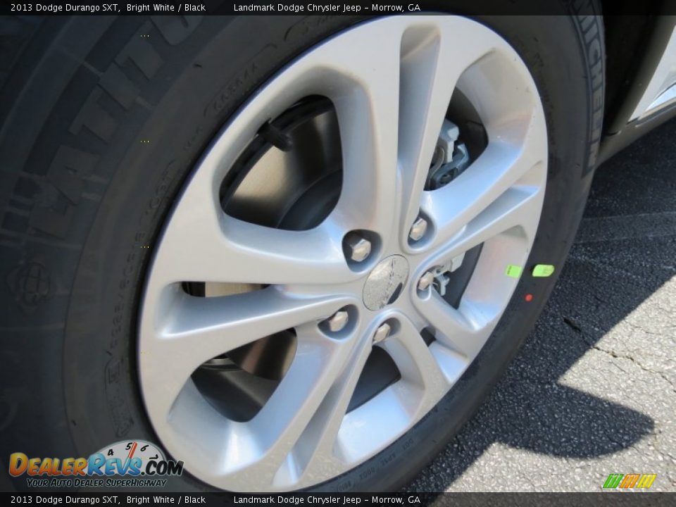 2013 Dodge Durango SXT Bright White / Black Photo #5